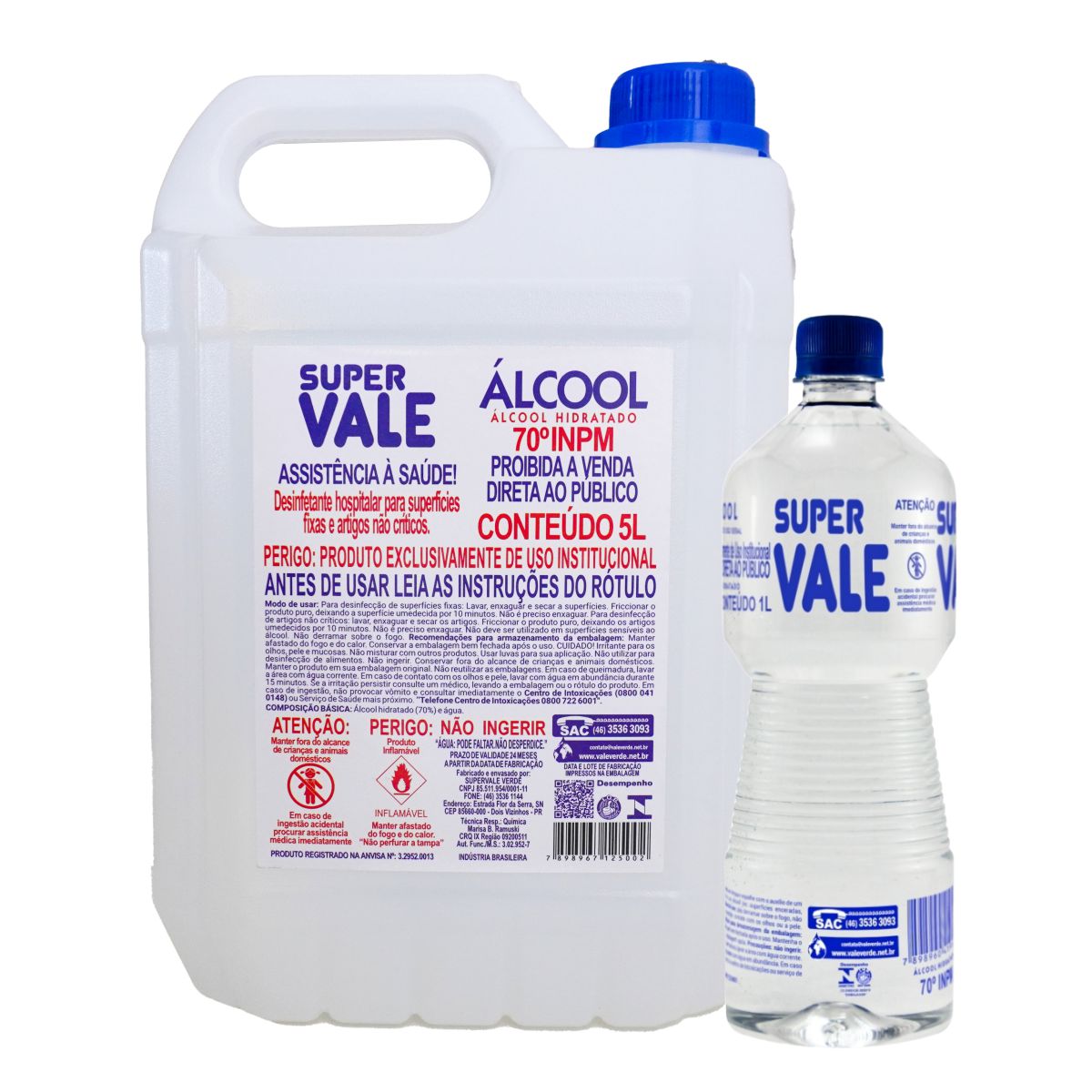 Álcool Hidratado 70°